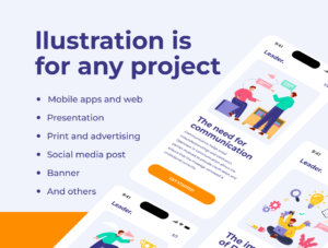 Leadership illustrations