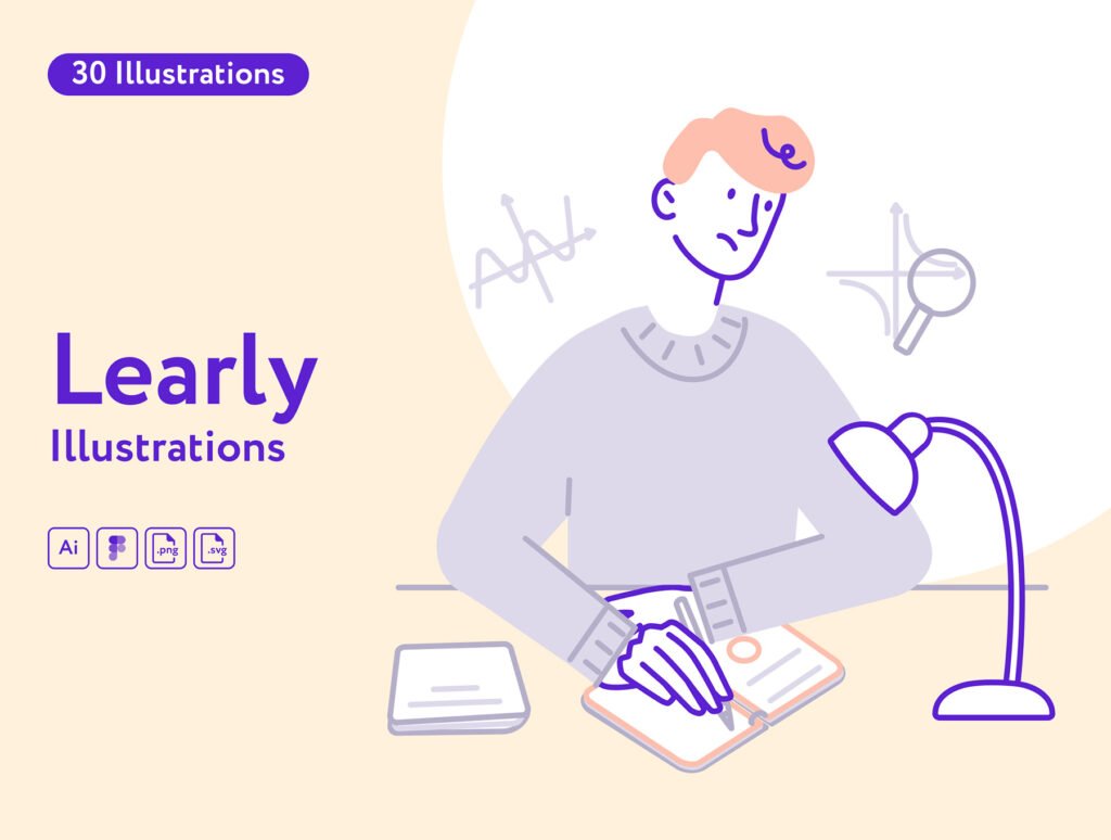 Learly Illustrations