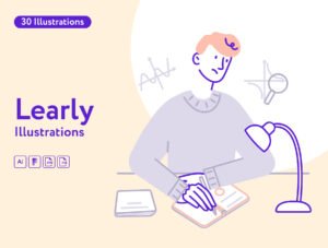 Learly Illustrations