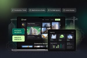 Mega Project Construction WordPress Theme – Architecture & Contractor Business Website Template