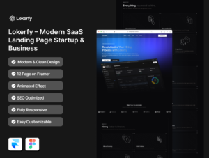 Lokerfy – HRM AI Recruitment Framer Template