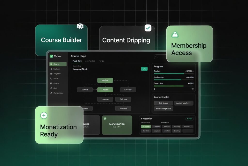 Thrive Apprentice WordPress LMS Plugin – Drag & Drop Online Course Builder