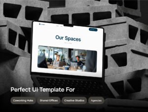 LumenSpace – Coworking & Creative Space UI Template