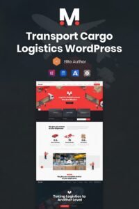 Moovit – Transportation & Logistics WordPress Theme