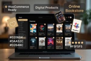 Bookworm – Bookstore & Bookshop WooCommerce WordPress Theme (Sell Books, eBooks & Digital Products Online)