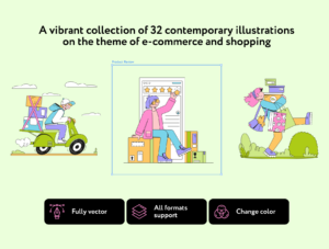 Magzy Ecommerce Illustrations