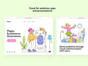 Magzy Ecommerce Illustrations