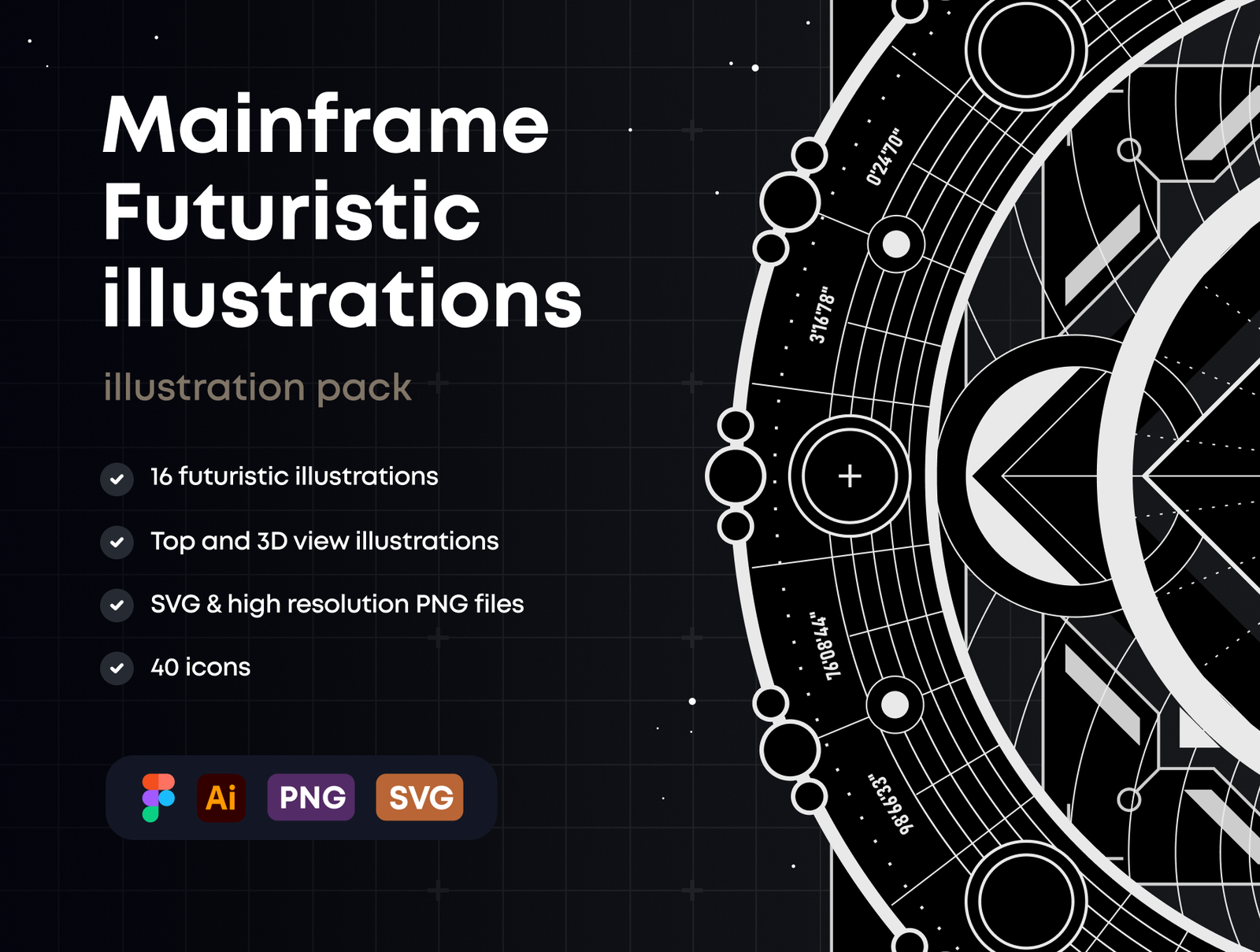 Mainframe: Futuristic Illustrations