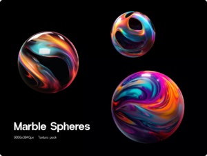 Marble Spheres Texture Pack vol 1.