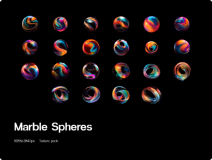 Marble Spheres Texture Pack vol 1.