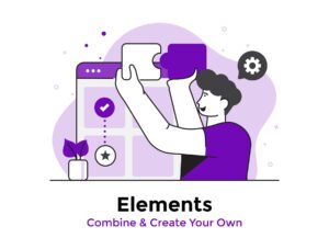 Marketing and Social Media illustrations