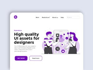 Marketing and Social Media illustrations