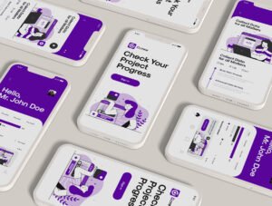 Marketing and Social Media illustrations