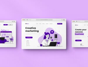 Marketing and Social Media illustrations