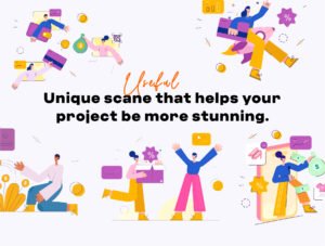 Marketplace,Sale, Investment Illustration