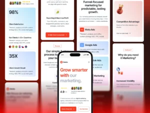 Marklo – Marketing Agency Website for Figma & Framer