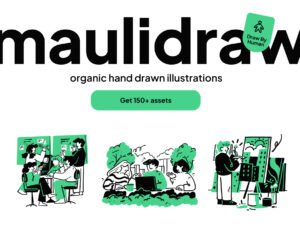 Maulidraw Organic Hand Drawn Illustrations