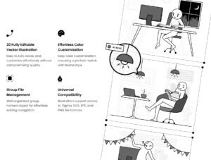 Mbuled - Corporate & Freelancer Illustration