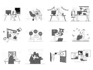 Mbuled - Corporate & Freelancer Illustration