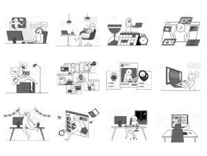 Mbuled - Corporate & Freelancer Illustration