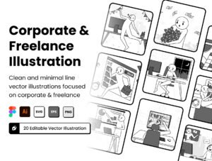 Mbuled - Corporate & Freelancer Illustration