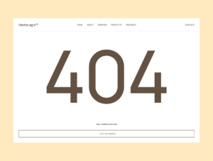 Mecha-Agro Based Agency Template
