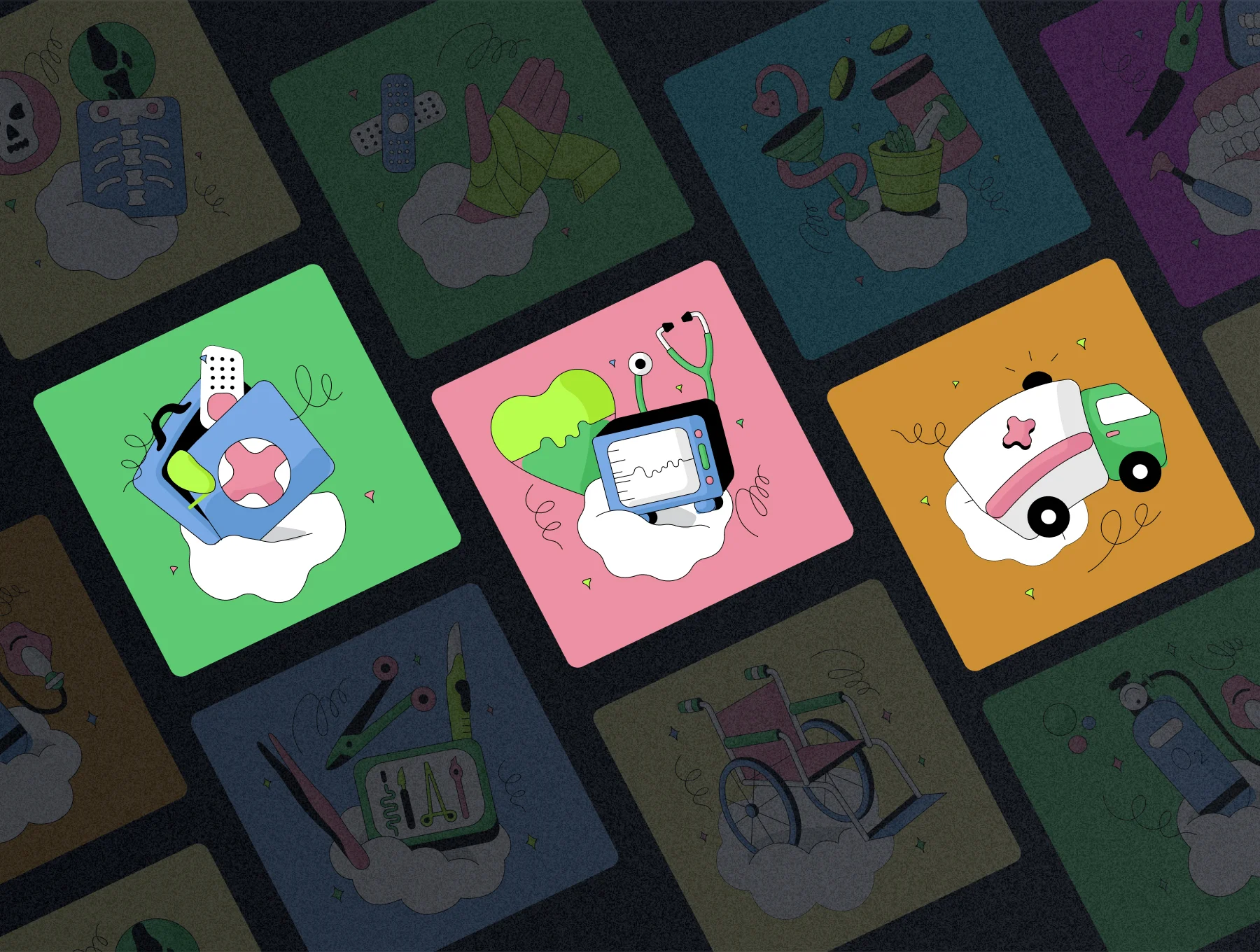 Medical & Health-Care Illustrations