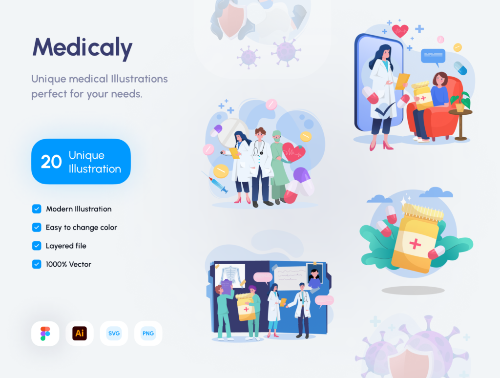 Medicaly - Medical Illustration Kit