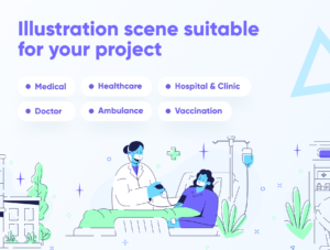 Medtechy - Medical & Healthcare Illustration Set