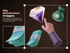 Metaverse 3D Illustrations