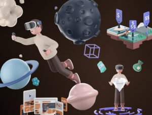 Metaverse 3D Illustrations