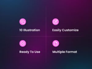Metaverse Illustration Pack
