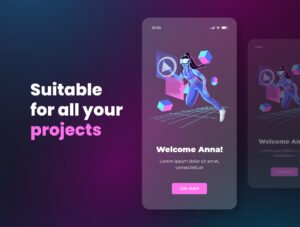 Metaverse Illustration Pack