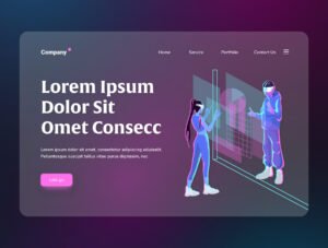 Metaverse Illustration Pack