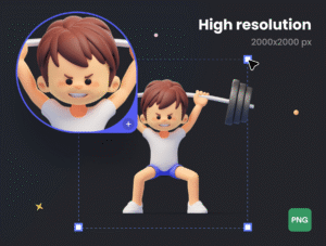 Milo & Thea: 3D Illustration Sports Pack