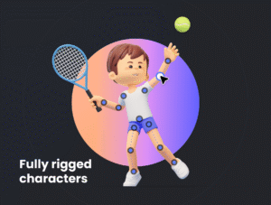 Milo & Thea: 3D Illustration Sports Pack