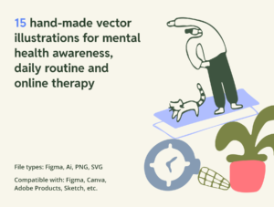 Mind Garden - Mental Health Illustrations