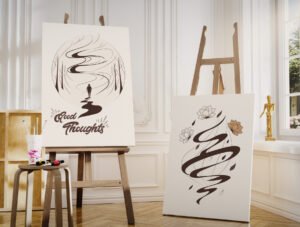 Hand Drawn Tattoos Art Set
