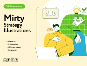 Mirty Strategy Illustration
