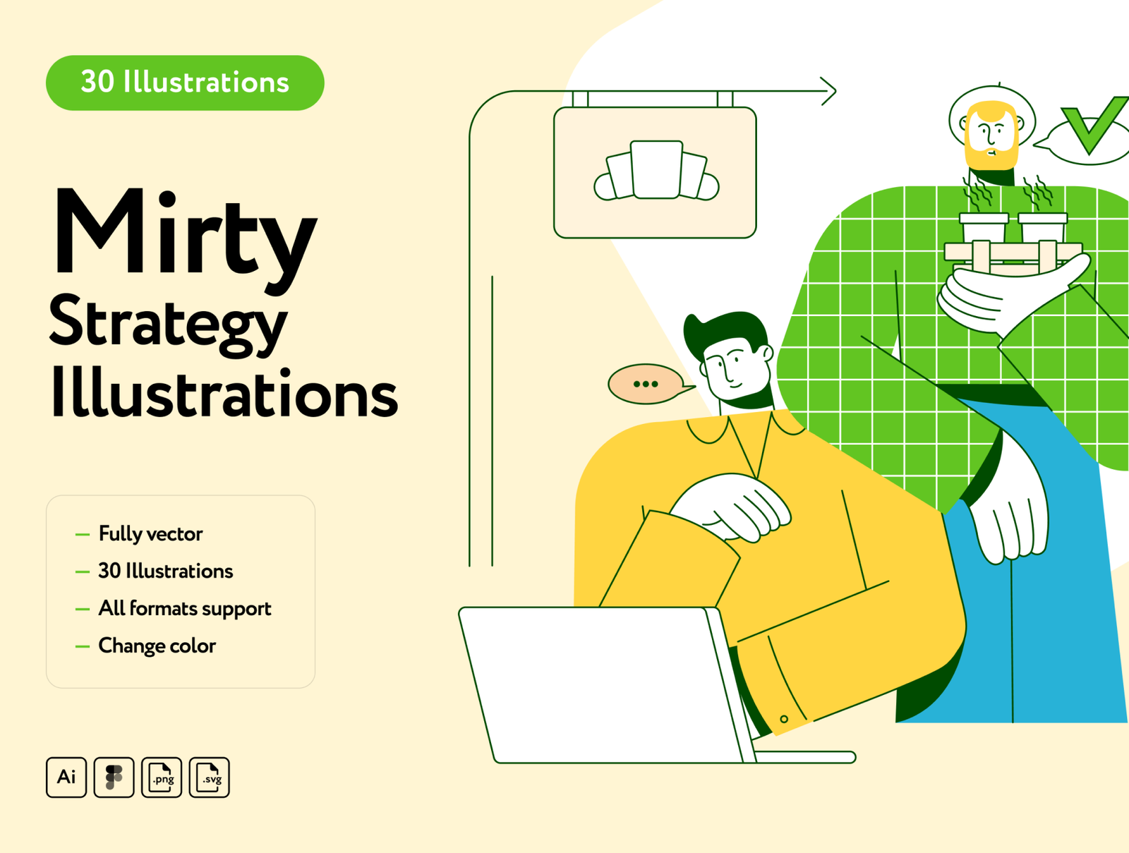 Mirty Strategy Illustrations Mirty Strategy Illustration