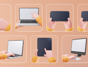 Mockupy - Cute 3D Device Mockup