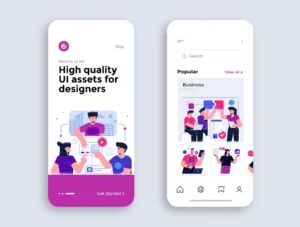 Modern Business Concept illustrations