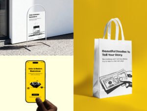 Modern Fintech Illustrations for Banking & Investment Apps
