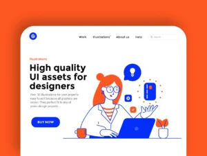 Modern Flat Line Business illustrations