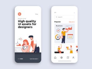 Modern Flat design People and Business concept