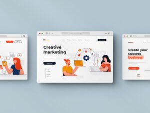 Modern Flat design People and Business concept