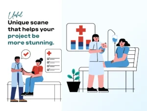 Modern Healthcare & Medical Illustration Pack