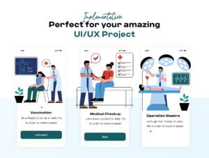 Modern Healthcare & Medical Illustration Pack