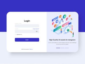 Modern Isometric Business Illustration