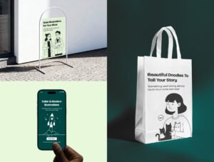 Modern Lifestyle Illustrations for Health, Travel & Everyday Living